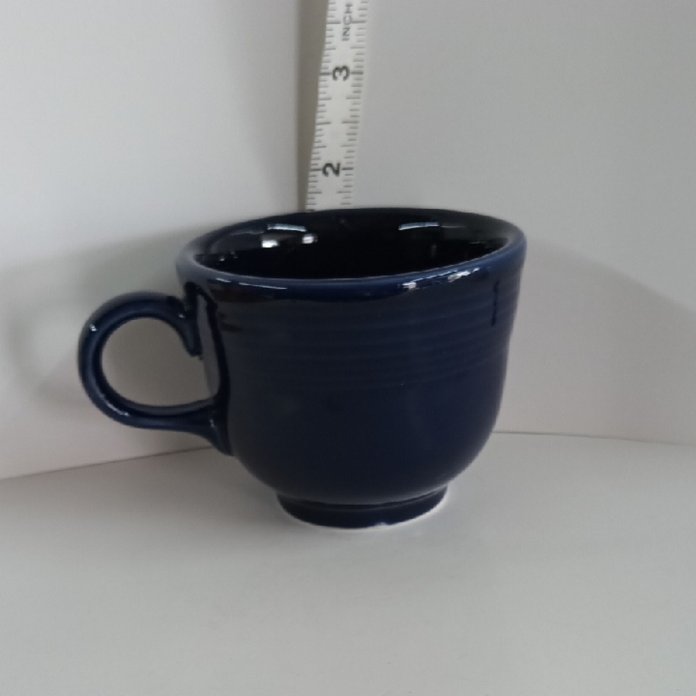 Elegant Navy Blue Ceramic Mug